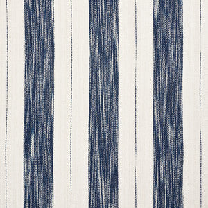 Arroyo Stripe Indigo 73311 by Schumacher Fabric