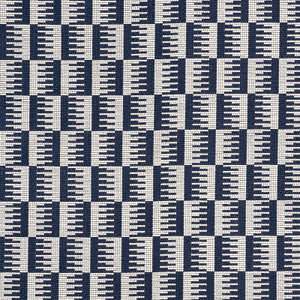 Dovetail Navy 73320 by Schumacher Fabric