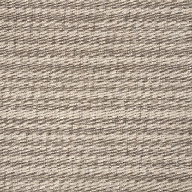 Petra Stripe Stone 73360 by Schumacher Designer Fabric Au-Naturel 39% Acrylic, 36% Polyester, 19% Viscose, 6% Linen Martindale 50,000 Horizontal: - and Vertical: 23.25 55 - Swanky Fabrics -