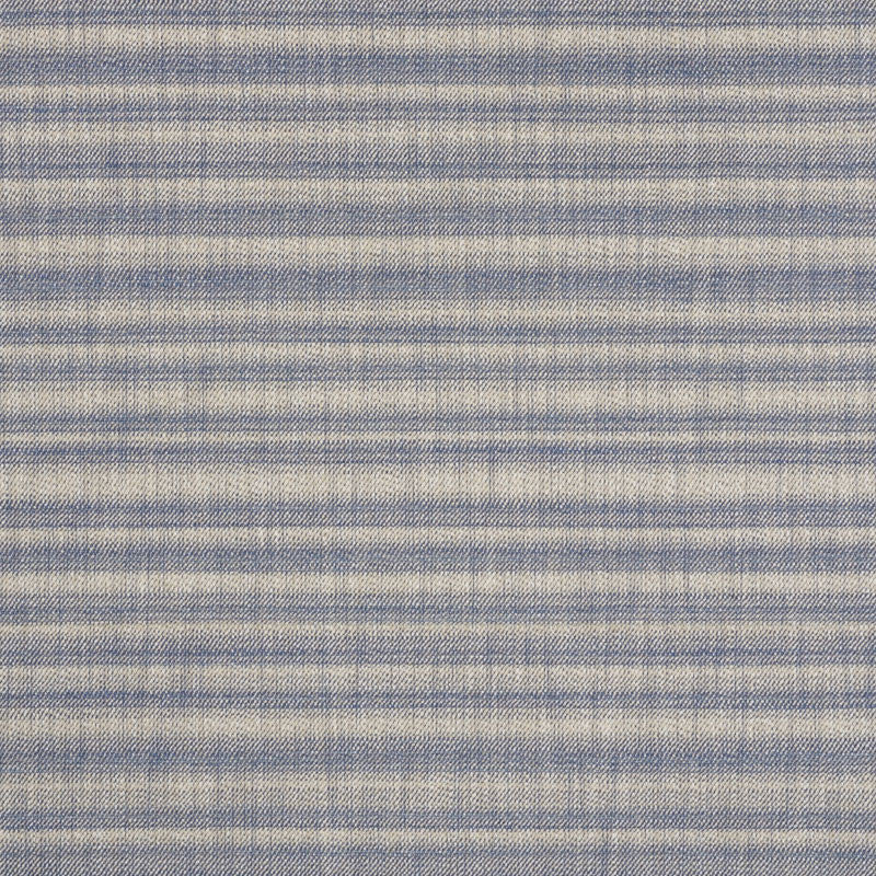 Petra Stripe Indigo 73361 by Schumacher Designer Fabric AU NATUREL ACRYLIC 39% POLYESTER 36% TURKEY MARTINDALE 50,000 </p><p>Repeat: Horizontal: and Vertical: 23 1/4" (59CM) 55 - Swanky Fabrics -