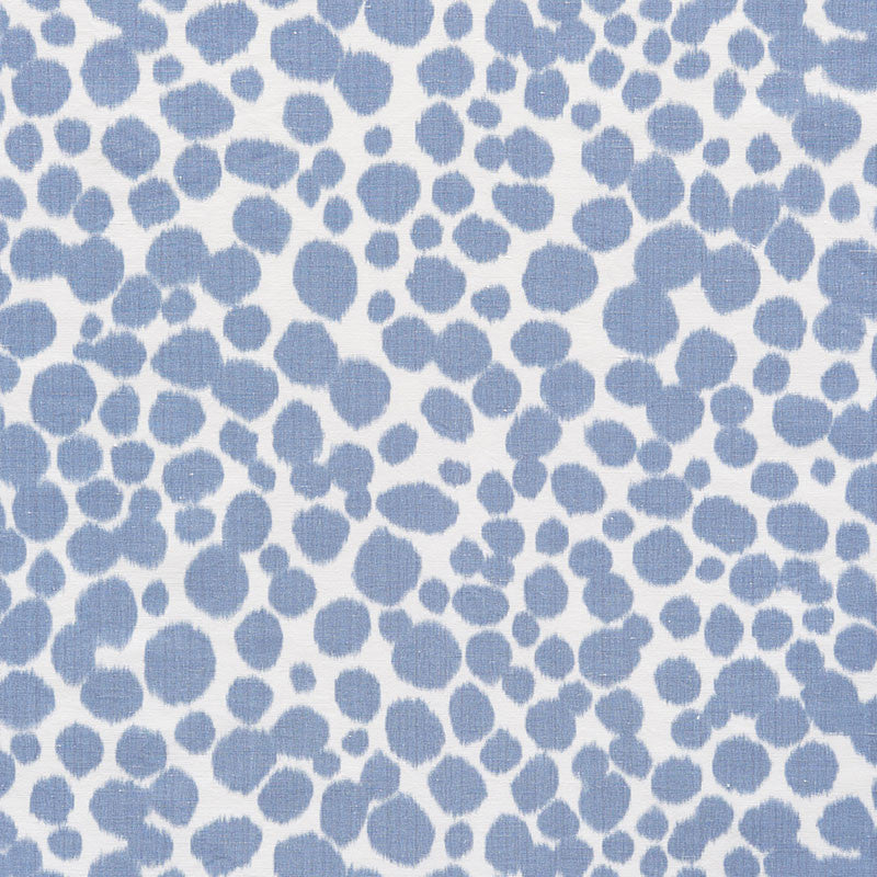 Zoe Blue 73410 by Schumacher Fabric HAPPY TOGETHER See Sample ITALY MEDIUM DUTY </p><p>Repeat: Horizontal: 36 1/4" (92CM) and Vertical: 14 1/2" (37CM) 60" (152CM) - Fabric Carolina -