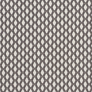 Beehive Graphite 73422 by Schumacher Fabric