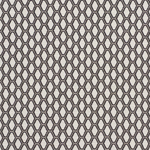 Beehive Graphite 73422 by Schumacher Fabric