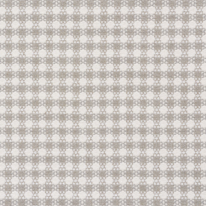 Checkmate Grey 73431 by Schumacher Fabric HAPPY TOGETHER See Sample ITALY - </p><p>Repeat: Horizontal: 1 1/2" (4CM) and Vertical: 1" (3CM) 55 1/2" (141CM) - Fabric Carolina -