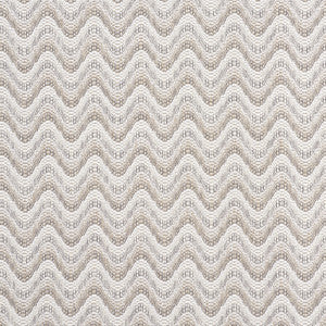 Bargello Wave Natural 73442 by Schumacher Fabric