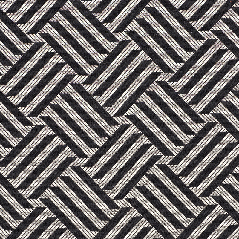 Cross Hatch Black 73451 by Schumacher Fabric Happy-Together 42% Linen, 38% Cotton, 20% Polyester Martindale 30,000 Horizontal: 4.5 and Vertical: 4.5 55.5 - Fabric Carolina -