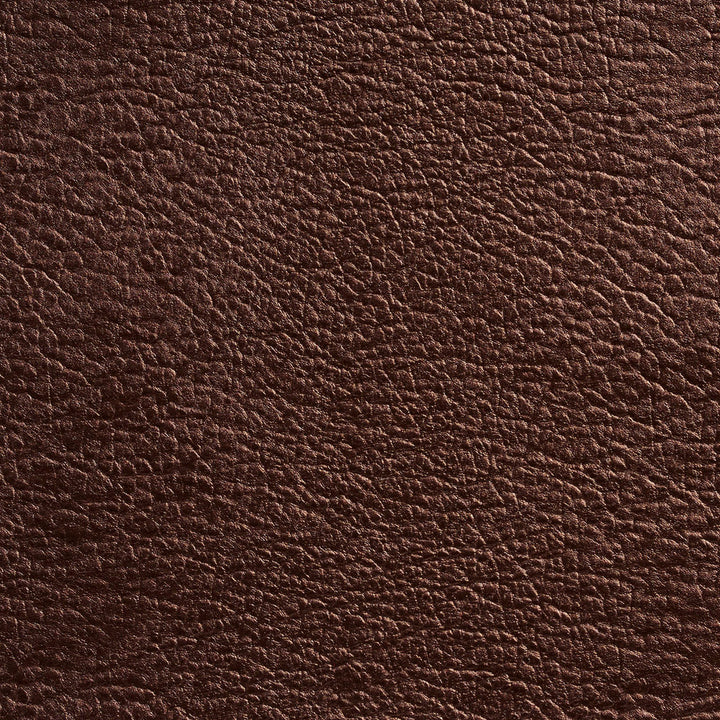 7358 Cocoa by Charlotte Fabric Ultimate Leather Looks I 90% Virgin Vinyl, 5% Polyurethane, 26oz. Europe Exceeds 200,000 Wyzenbeek Rubs (Heavy Duty) No Repeat 54 Inches - Fabric Carolina -