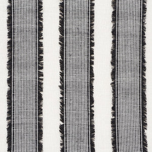 Tulum Black 73591 by Schumacher Fabric