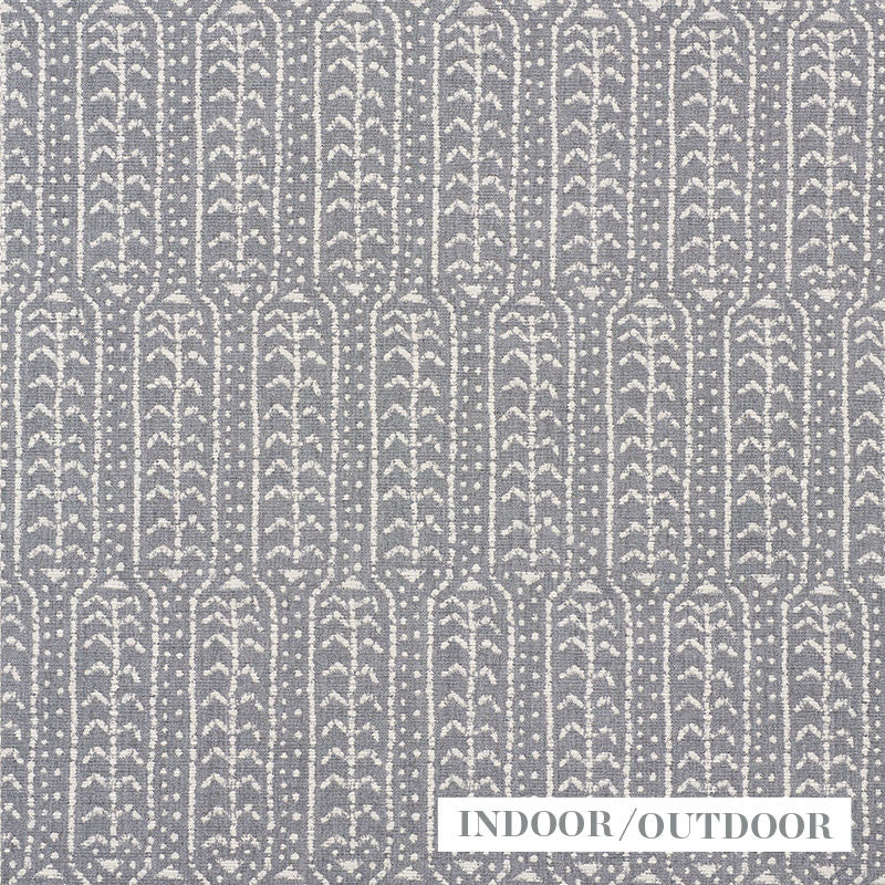 Zonda Charcoal 73761 by Schumacher Designer Fabric Indoor-Outdoor-Wovens 100% Acrylic Wyzenbeek 27,000 Horizontal: 2.75 and Vertical: 13.5 56 - Swanky Fabrics -