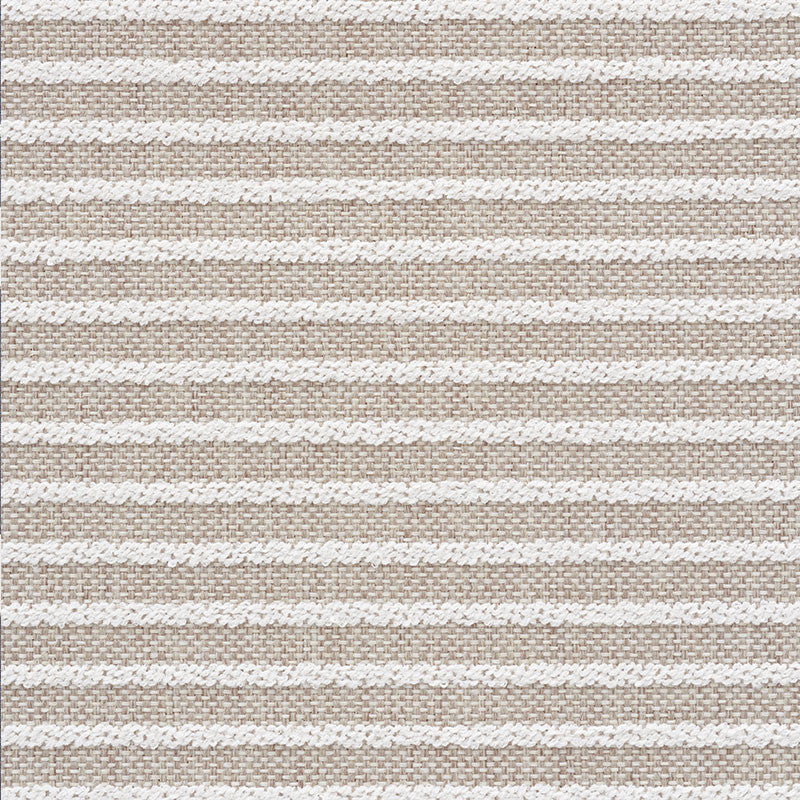 Boucle Stripe Natural 73800 by Schumacher Fabric INDOOR OUTDOOR WOVENS POLYESTER 100% UNITED STATES OF AMERICA WYZENBEEK 100,000 </p><p>Repeat: Horizontal: and Vertical: 1/2" (1CM) 56 - Fabric Carolina -