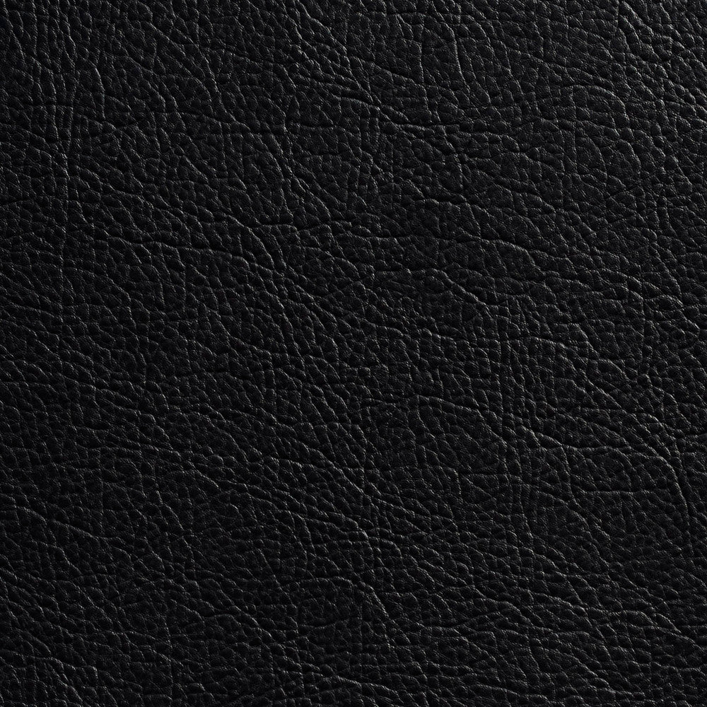 7381 Black by Charlotte Fabric Ultimate Leather Looks I 90% Virgin Vinyl, 5% Polyurethane, 26oz. Europe Exceeds 200,000 Wyzenbeek Rubs (Heavy Duty) No Repeat 54 Inches - Fabric Carolina -