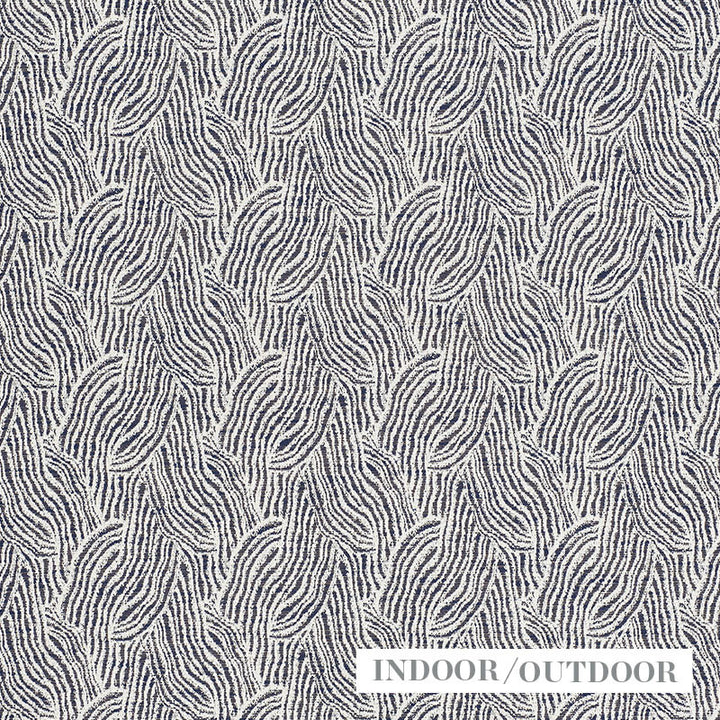 Strata Indigo 73832 by Schumacher Fabric Indoor-Outdoor-Wovens 97% Acrylic, 3% Polyamid Martindale 30,000 Horizontal: 6.75 and Vertical: 7 54 - Fabric Carolina -
