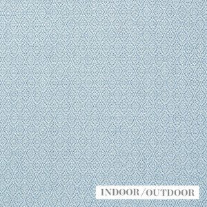 Diamond Weave Sky 73844 by Schumacher Fabric