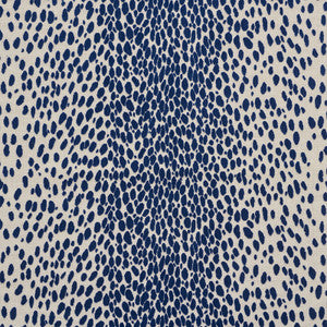 Cheetah Velvet Ink 73912 by Schumacher Fabric