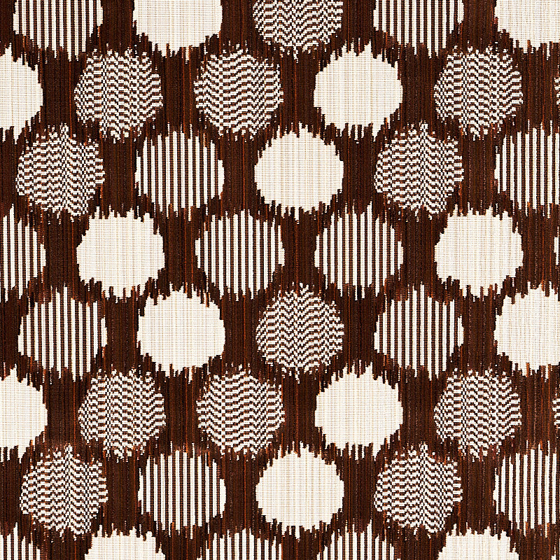 Cirque Velvet Brown 73923 by Schumacher Fabric CUT & PATTERNED VELVETS COTTON 73% RAYON 15% UNITED STATES OF AMERICA </p><p>Repeat: Horizontal: 12 1/4" (31CM) and Vertical: 12 3/8" (31CM) 48.5 - Fabric Carolina -