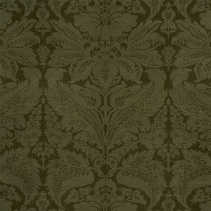 Cordwain Velvet Olive 73951 by Schumacher Fabric