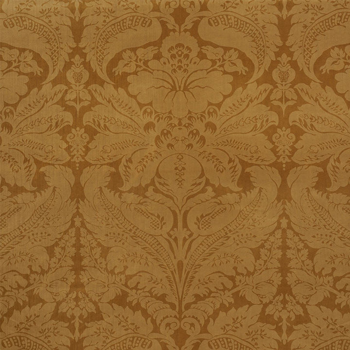 Cordwain Velvet Gold 73953 by Schumacher Fabric Schumacher Fabric Cordwain Velvet Gold 73953Fabric COTTON 84% ITALY </p><p>Repeat: H: HORZ. 27" (69CM) , V: VERT. 42" (107CM) 56.25 - Fabric Carolina -