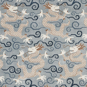 Bixi Velvet Celestine 73973 by Schumacher Fabric