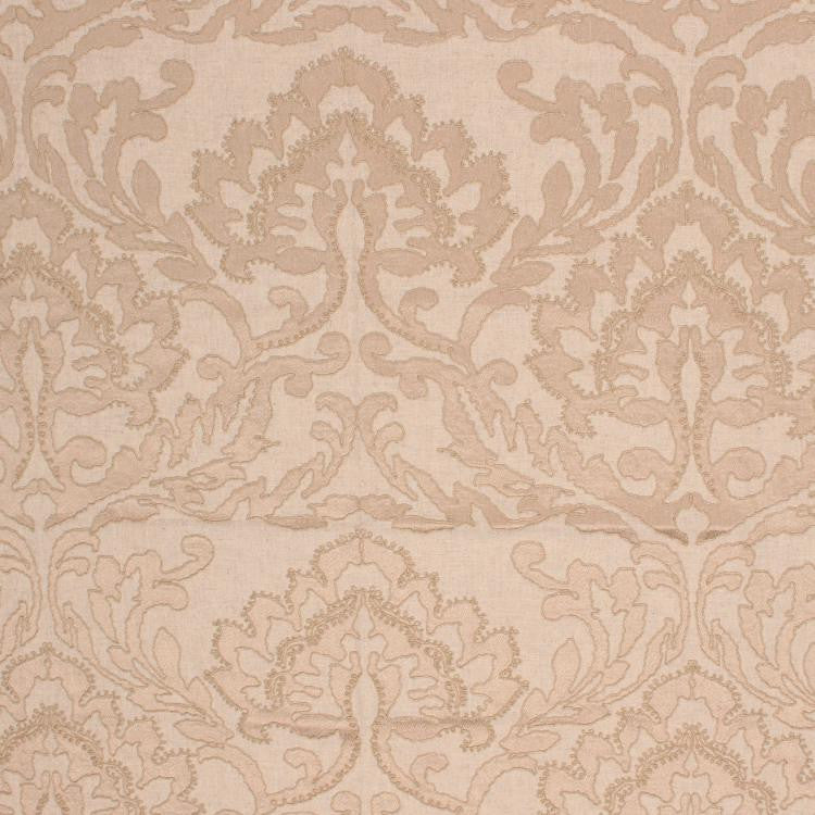Positano Damask Flax by RM CoCo Fabric