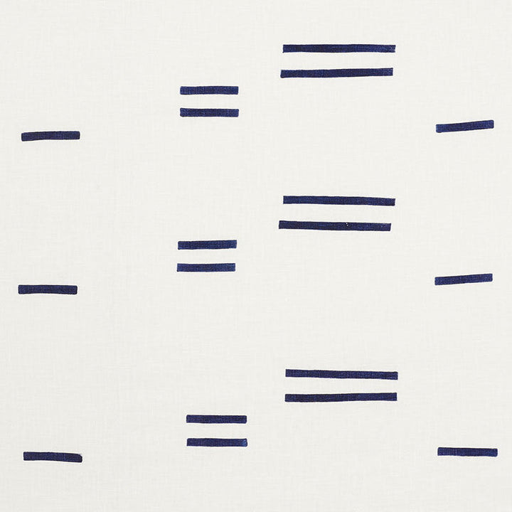 Oaxaca Navy On White 74010 by Schumacher Fabric Schumacher Fabric Oaxaca Navy On White 74010Fabric LINEN 100% UNITED STATES OF AMERICA </p><p>Repeat: H: HORZ. 18" (45CM), V: VERT. 18" (45CM) 54 - Fabric Carolina -