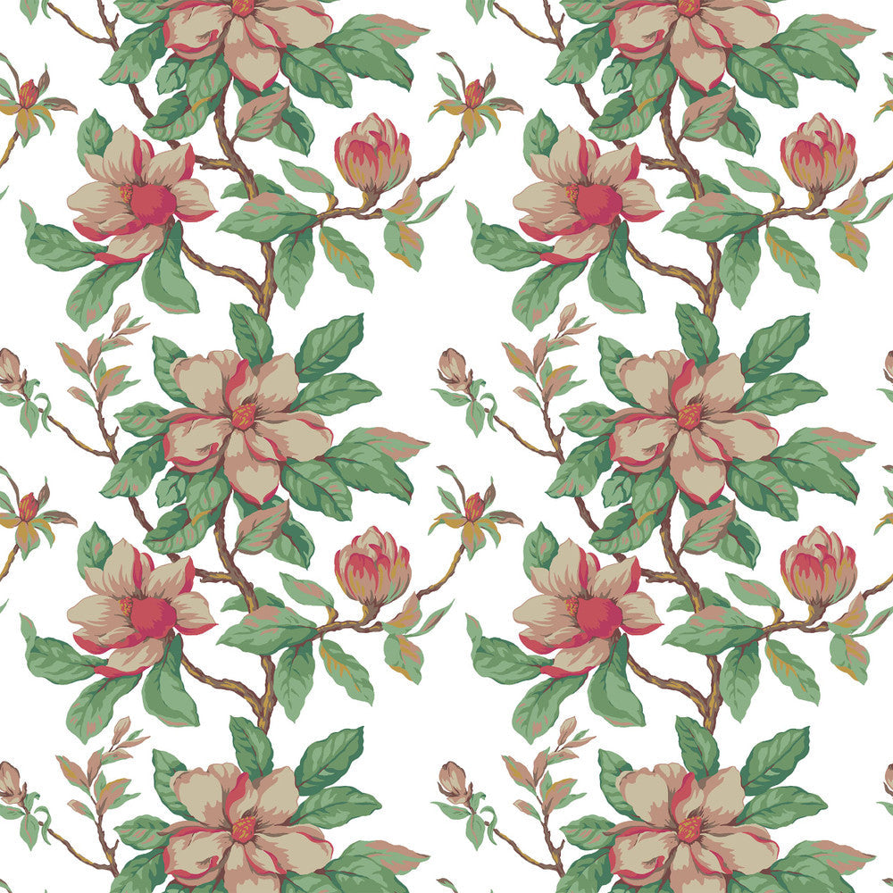 7460-3 Magnolia Grandiflora by Bassett Mcnab Fabric Bassett Mcnab Fabric 7460-3 Magnolia GrandifloraFabric BASSETT MCNAB PRINTS ENGLAND </p><p>Repeat: H: 27.000, V: 25.250 54 in - Fabric Carolina -