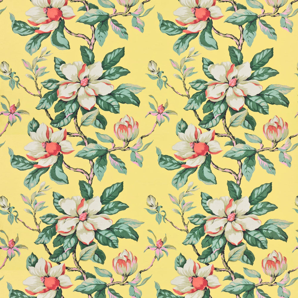 7460-9 Magnolia Grandiflora by Bassett Mcnab Fabric Bassett Mcnab Fabric 7460-9 Magnolia GrandifloraFabric BASSETT MCNAB PRINTS 65%LIN 26%COT 9%NYL UK </p><p>Repeat: H: 27.000, V: 25.250 54 in - Fabric Carolina -