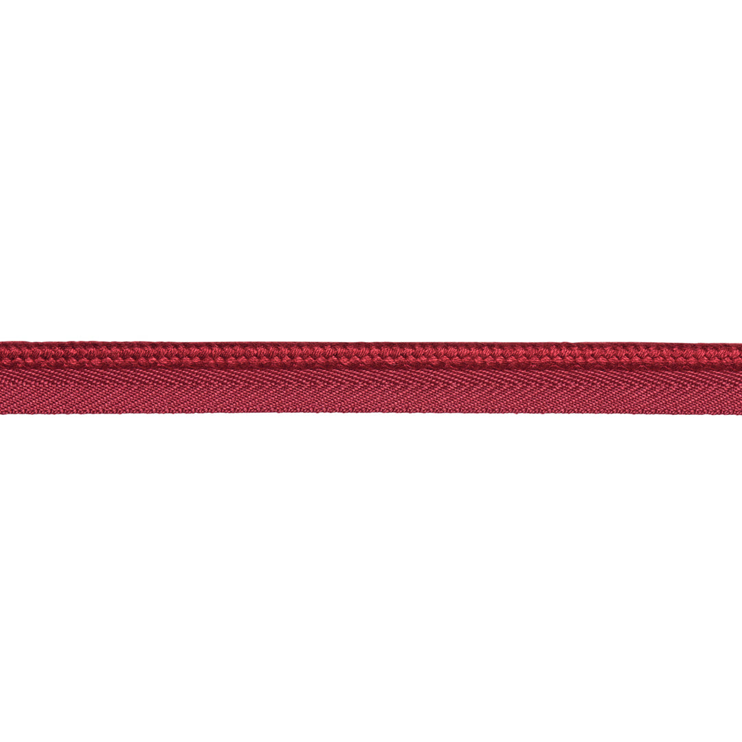 Cedric Cotton Lip Cord Medium - Red by Schumacher Trim