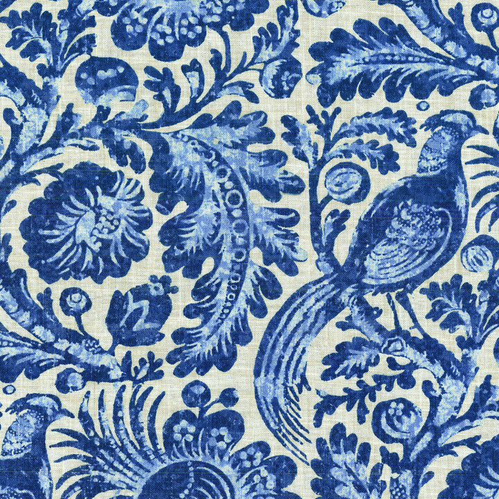 Tucker Resist Porcelain 750333 by Williamsburg Fabric - 55%Linen 45%Rayon CHINA N/A Horizontal: 18 and Vertical: 13.5 54 - Fabric Carolina -
