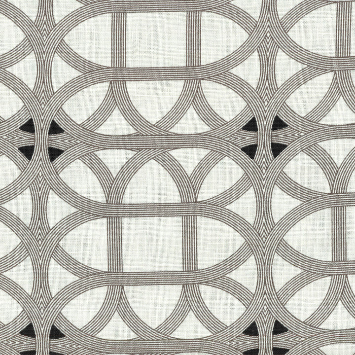Lamerie Lattice Black Orchid 750390 by Williamsburg Fabric - 100% LINEN China 21000 Horizontal: 6.75 and Vertical: 6.31 54 - Fabric Carolina -