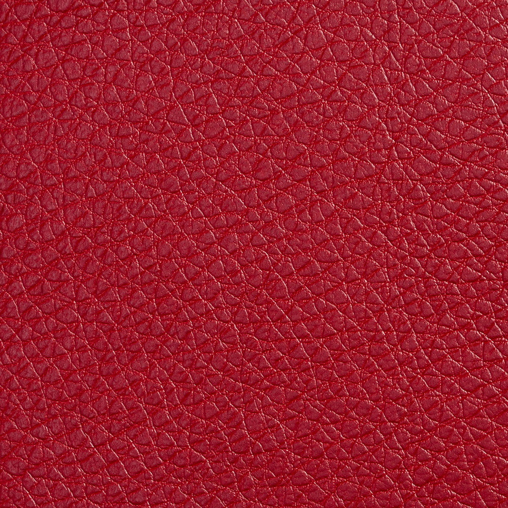 7504 Chili by Charlotte Fabric Recycled Leather 50% Polyurethane, 50% Recycled Leather (Pvc/Lead Free), 30oz. Asia Exceeds 200,000 Wyzenbeek Rubs (Heavy Duty) No Repeat 54 Inches - Fabric Carolina -