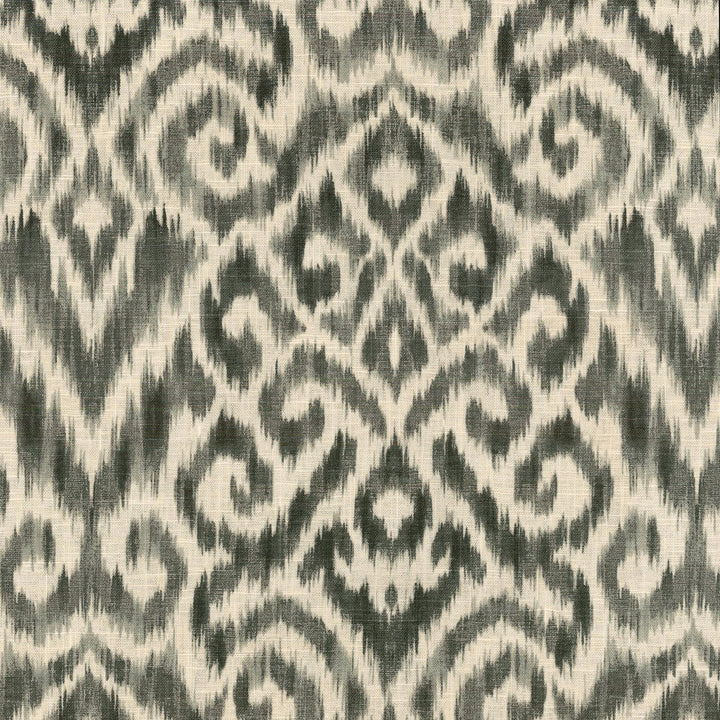 Thompson Ikat Zinc 750574 by Williamsburg Fabric - 55% LINEN 45% COTTON CHINA N/A Horizontal: 6.75 and Vertical: 27 54 - Fabric Carolina -
