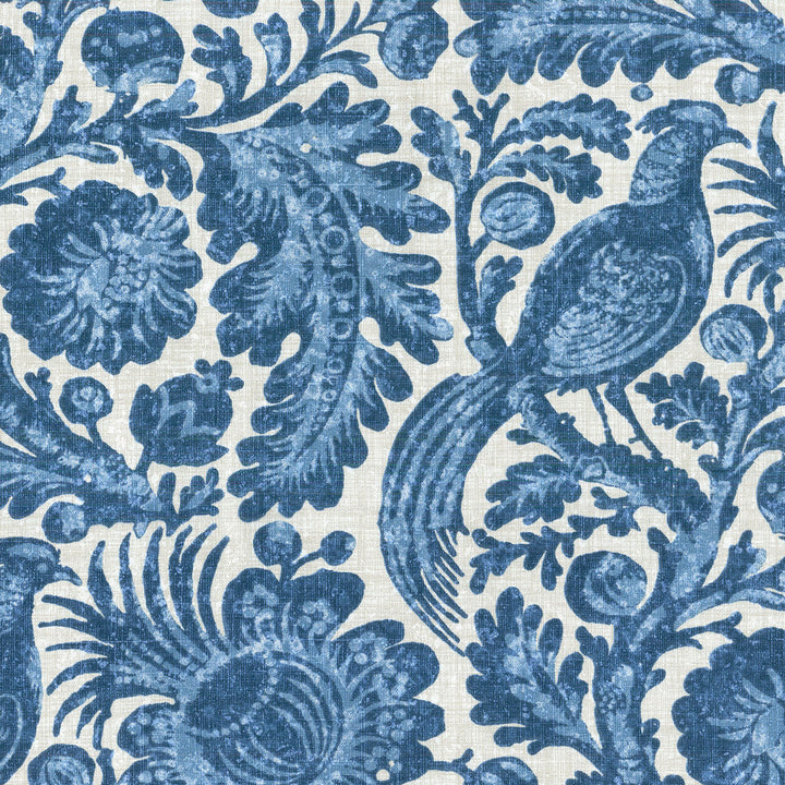 Tucker Resist Wedgewood 750660 by Williamsburg Fabric - 100%Cotton USA 51000 Horizontal: 18 and Vertical: 13.5 54 - Fabric Carolina -