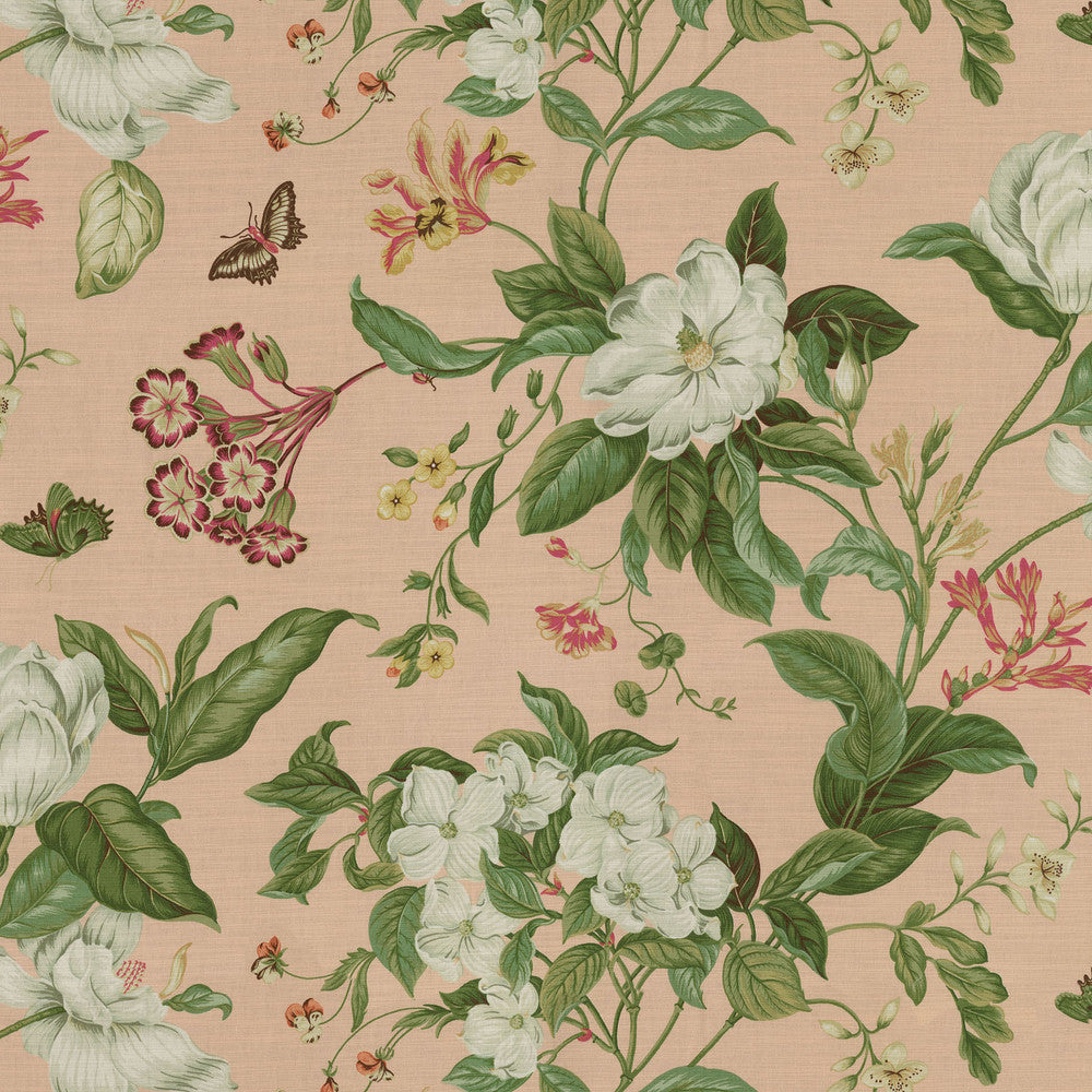 Garden Images Petal 750670 by Williamsburg Fabric - 100%Cotton PERU 51000 Horizontal: 27 and Vertical: 25.25 54 - Fabric Carolina -