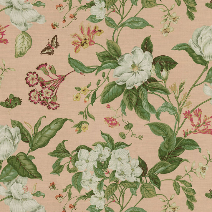 Garden Images Petal 750670 by Williamsburg Fabric - 100%Cotton PERU 51000 Horizontal: 27 and Vertical: 25.25 54 - Fabric Carolina -
