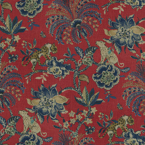 Braganza Poppy 750680 by Williamsburg Fabric