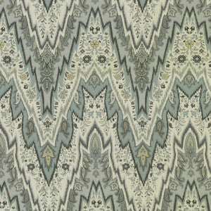 Bray Flamestitch Mineral 750692 by Williamsburg Fabric