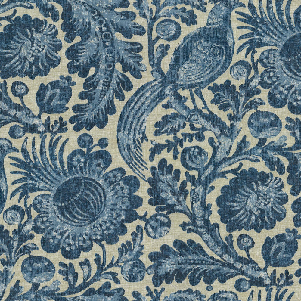 Od Tucker Resist Indigo 750712 by Williamsburg Fabric - 100% Polyester PAKISTAN Horizontal: 13.5 and Vertical: 18 55 - Fabric Carolina -