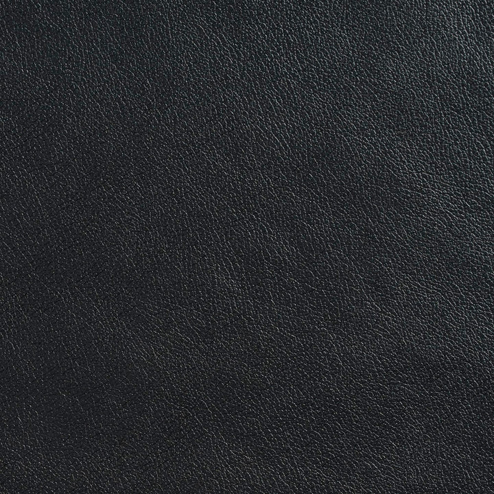7523 Onyx by Charlotte Fabric Recycled Leather 50% Polyurethane, 50% Recycled Leather (Pvc/Lead Free), 30oz. Asia Exceeds 200,000 Wyzenbeek Rubs (Heavy Duty) No Repeat 54 Inches - Fabric Carolina -