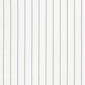 Cavett Stripe Blue 75250 by Schumacher Fabric