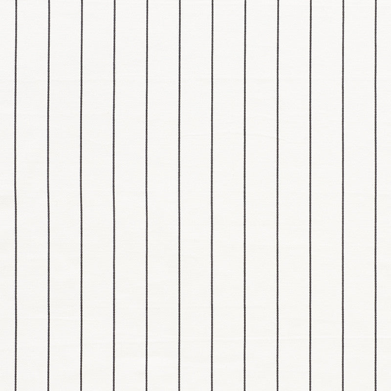 Cavett Stripe Charcoal 75251 by Schumacher Fabric CHAMBRAY See Sample INDIA - </p><p>Repeat: Horizontal: 2 3/4" (7CM) and Vertical: - 54" (137CM) - Fabric Carolina -