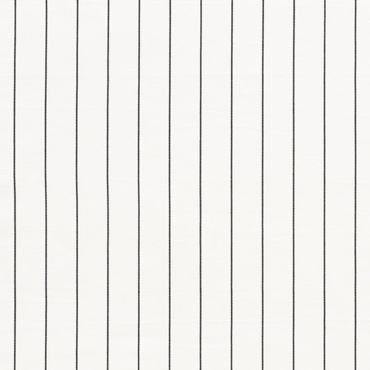 Cavett Stripe Charcoal 75251 by Schumacher Fabric CHAMBRAY See Sample INDIA - </p><p>Repeat: Horizontal: 2 3/4" (7CM) and Vertical: - 54" (137CM) - Fabric Carolina -