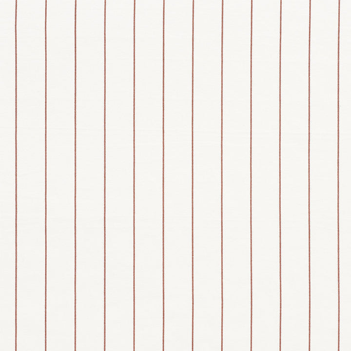 Cavett Stripe Sienna 75253 by Schumacher Fabric CHAMBRAY COTTON 100% INDIA </p><p>Repeat: Horizontal: 2 3/4" (7CM) and Vertical: 54 - Fabric Carolina -