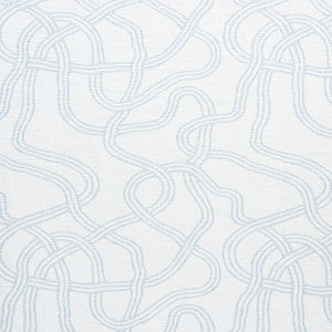 Seabury Light Blue 75290 by Schumacher Fabric