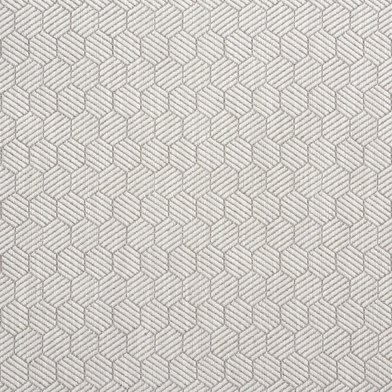 Abaco Grey 75342 by Schumacher Designer Fabric NAUTILUS COTTON 48% VISCOSE 28% ITALY MARTINDALE 28,000 </p><p>Repeat: Horizontal: 1 1/4" (3CM) and Vertical: 2 1/4" (6CM) 56 - Swanky Fabrics -