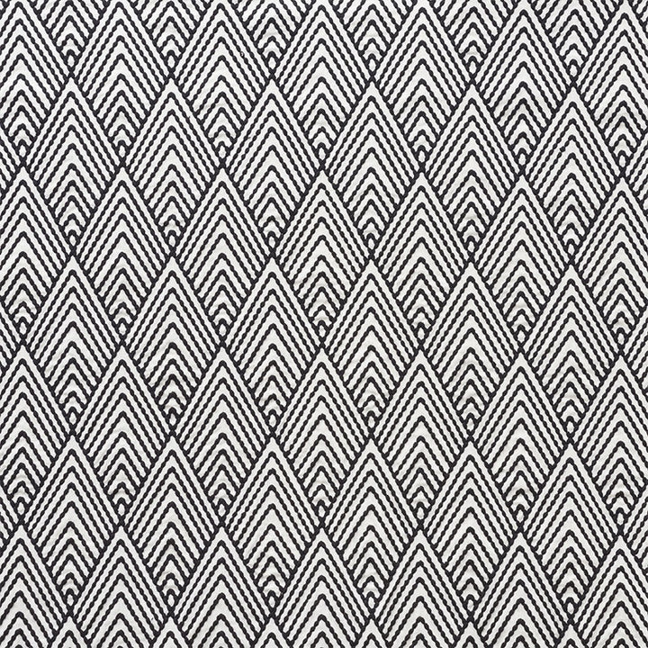 Avila Embroidery Black 75372 by Schumacher Fabric NAUTILUS See Sample INDIA - </p><p>Repeat: Horizontal: 4" (10CM) and Vertical: 7 1/2" (19CM) 50 1/2" (128CM) - Fabric Carolina -