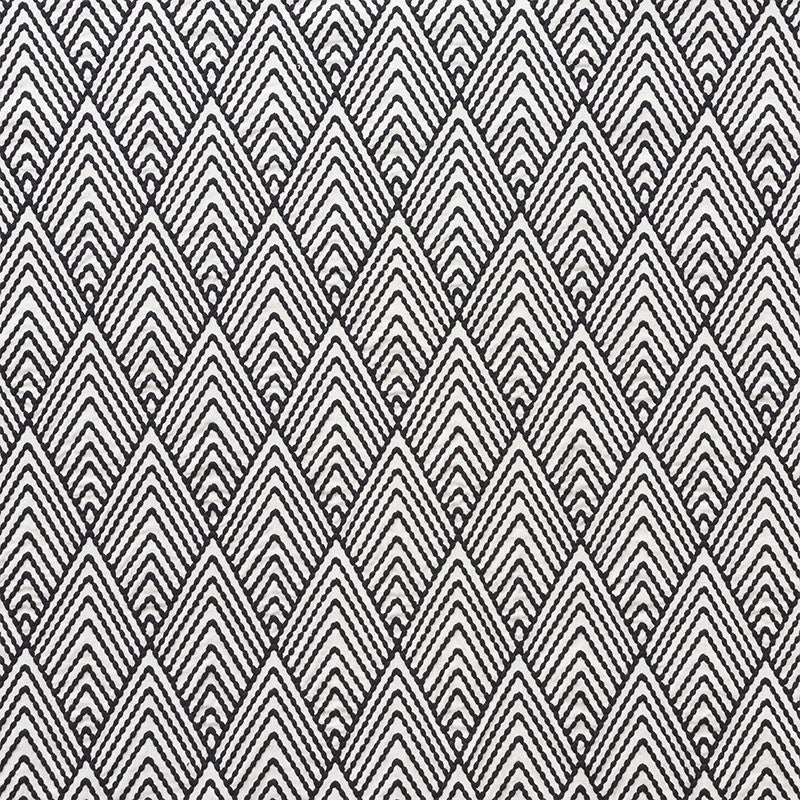 Avila Embroidery Black 75372 by Schumacher Fabric NAUTILUS LINEN 50% POLYESTER 50% INDIA MARTINDALE 40,000 </p><p>Repeat: Horizontal: 4" (10CM) and Vertical: 7 1/2" (19CM) 50.5 - Fabric Carolina -