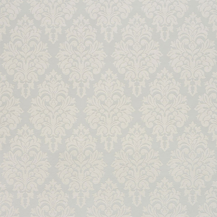 Dauphine Damask Indoor/Outdoor Mineral 75412 by Schumacher Fabric THE GOOD LIFE INDOOR/OUTDOOR See Sample FRANCE - </p><p>Repeat: Horizontal: 18 1/2" (47CM) and Vertical: 9 1/4" (23CM) 55 3/4" (142CM) - Fabric Carolina -