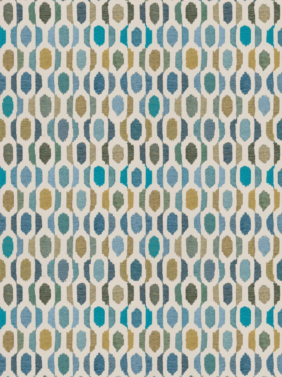 Fabricut Fabric Joyce Cerulean 15 5/8 Yards
