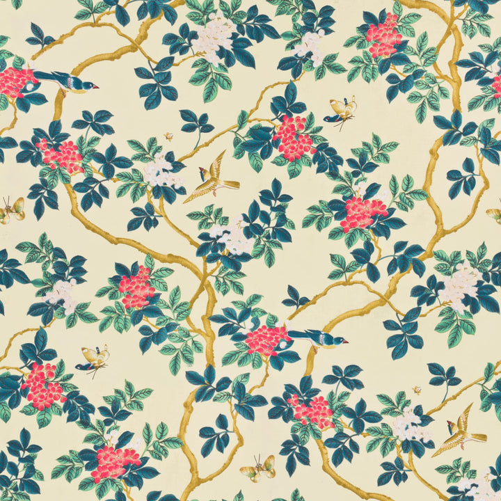 7544-7 Bird & Butterfly by Bassett Mcnab Fabric Bassett Mcnab Fabric 7544-7 Bird & ButterflyFabric BASSETT MCNAB PRINTS USA </p><p>Repeat: H: 0.000, V: 49.000 48 in - Fabric Carolina -