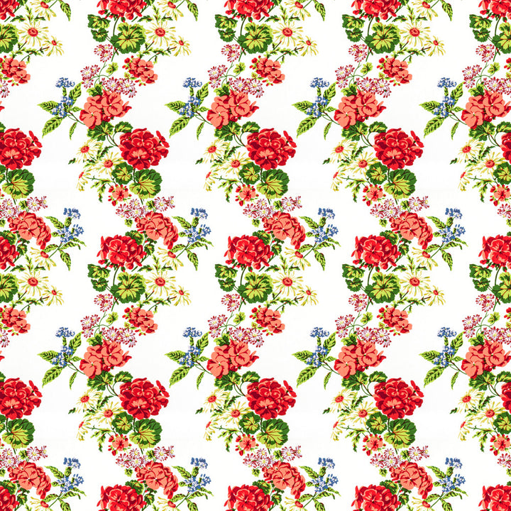 7545-3 Summer Garden by Bassett Mcnab Fabric BASSETT MCNAB PRINTS 100%COT USA Horizontal: 13.5 and Vertical: 26.5 54 in - Fabric Carolina -